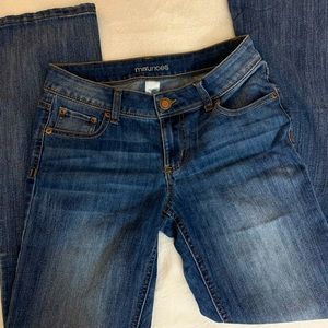 Maurice’s boot cut jeans